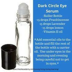 Essential Oils For Headaches, Essential Oils For Skin, Dark Circle, Essential Oil Roller