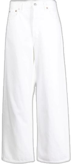 White Wide Leg Pants With Belt Loops For Summer, White Wide Leg Summer Pants With Belt Loops, White High-waisted Cotton Wide Leg Pants, White High-waisted Wide Leg Cotton Pants, White Cropped Wide Leg Pants With Pockets, White Wide Leg Pants With Five Pockets, White Cropped Wide Leg Pants For Work, White Wide Leg Pants With Straight Hem For Summer, White Cotton Wide Leg Pants With Belt Loops