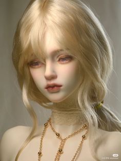 Doll Face Aesthetic, Bjd Aesthetic, Bjd Face, الفن الرقمي, Doll Aesthetic, Hair Reference, Pretty Dolls, Jointed Dolls, Bjd Doll