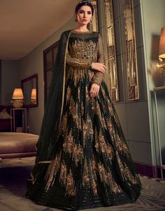 Butterfly Net Black Salwar Suits Suit Anarkali Bottom Black Heavy Embroidery Thread, Zari and Coding Work and Dupatta with Lace Border:Arabic Attire #beautifulwomendress #salwarsuits #pantsuit #pantstyledress #womenattire #salwarkameez #salwarsuit #womensalwarkameez #salwarkameez #salwar #palazzosuit #islamicattire #salwarkameezonline #salwars #salwarmaterials #suitsalwar #patiyalasalwar #salwarkameez Black Anarkali Dress, Black Salwar Suit, Net Anarkali, Black Anarkali, Designer Anarkali Dresses, Designer Anarkali Suits, Embroidered Anarkali, Indian Salwar Kameez, Designer Anarkali