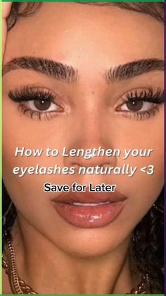 Want longer and fuller lashes? Check out these 8 natural tips to lengthen your eyelashes! From using natural oils like coconut, olive, and castor oil, to avoiding mascara and moisturizing with aloe vera, this tutorial has everything you need to get those dreamy lashes. You can also give lash growth serum and vitamin E capsules oil a try for better results. Don't forget to save this pin for later and use these helpful tips for a natural glow up in 2023. #eyelashlengthening #naturaleyelashes #glowup #eyelashcare #naturalbeauty Eye Lash Care, Longer Eyelashes Naturally, Grow Your Eyelashes, Eyelashes Longer, Get Long Eyelashes, Big Eyelashes, Vitamin E Capsules, Lash Growth Serum, Grow Lashes