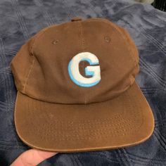 Brown GOLF “G” Hat Golf Wang, Golf Hat, Golf Hats, Puff And Pass, Tyler The Creator, Birthday Ideas, Hats For Men, Men's Fashion