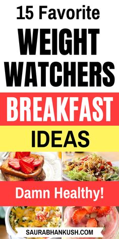 the best weight watchers breakfast recipes with 10 minutes