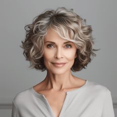 53 Gorgeous Short Haircuts for Women Over 60 in 2023 Versatile Bob Haircut, Women’s Short Hairstyles 2023, Short Wavy Gray Hair Over 50, Short Curly Hair For Older Women, Short Curly Gray Hair Over 50 Curls, Short Hair Big Curls, Layered Bob Hairstyles For Thick Hair, Long Hair Bridal Styles, Pixiecut Hairstyles