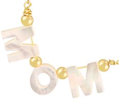 Whether it's MOM or MAMA, whatever you call her, these 14k gold plated necklaces are a perfect gift to say I Love You this Mother's Day, or any day. Adjustable Mother's Day Necklace With Letter Beads, Adjustable Letter Beads Necklace For Mother's Day, Gold Charm Necklaces With Letter Beads For Mother's Day, Mother's Day 14k Gold Filled Charm Necklace For Mom, Mother's Day 14k Gold Filled Charm Necklace, Adjustable Gold Name Necklace For Mom, Adjustable Gold Name Necklace As Gift For Mom, 14k Gold Filled Charm Necklace For Mother's Day, White Jewelry For Mother's Day