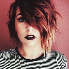 Bloggers Whose Hair We Love: GirrlScout Undercut Haircut, Shades Of Red Hair, Short Hair Color, Hair Color And Cut, Strawberry Blonde, Hair Envy, Cool Hair Color, Grunge Hair, Hair Today