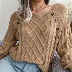 Sweater Womens Dress Suits, Winter Pullover, Mini Robes, Stylish Sweaters, Sleeves Clothing, Maxi Robes, Knitted Pullover Sweaters, Aaliyah, Knitted Jumper