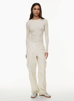 NEW SUPPLY CARGO PANT Best Cargo Pants, Dove White, Cotton Cargo Pants, Relax Pants, Aritzia Pants, Cute Pants, Utility Pants, Cargo Pants Women, Cargo Pant