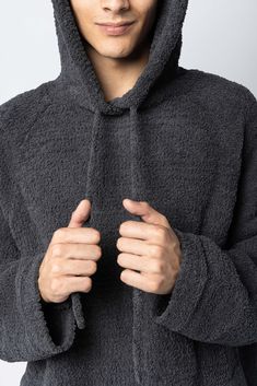 A large, loose-fitting, and ultra soft hooded pullover made with our signature snug microfiber blend. Our first unisex one-size-fits-most garment for matching his and hers coziness. OEKO-TEX® certified Sherpa Fabric, Blanket Hoodie, Hooded Pullover, Black Friday Sale, Christmas List, Blankets, Loose Fitting, Sleeve Length, Christmas