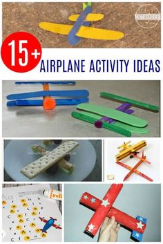 the top ten airplane activities for kids