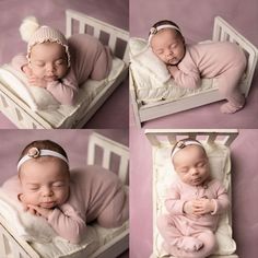 Newborn Photographer - Warrenton, Virginia Newborn Photography With Bed Prop, Mini Bed Newborn Photography, Newborn Photo Bed Prop, Newborn Bed Pictures, Newborn Bed Prop Photography, Newborn Bed Poses, Newborn Photoshoot On Bed, Newborn On Bed Photography, Newborn Photography On Bed