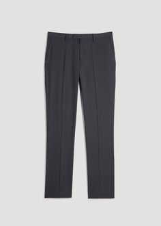 About Our Suit Trousers for Tall Men Crisp, classic and comfortable. That’s what you’ll find in these suit trousers for tall men. Thoughtfully designed for men from 6’ to 7’1, these pants have an extended inseam for longer legs without the extra bagginess you usually find in a longer pant. They’re made with a slightly stretchy polyester blend and feature a comfortable cotton-blend lining. These men’s tall pants feature a tailored fit for a modern look that’s easy to wear from the office to the e Classic Straight Pants For Business, Gray Slacks Men Outfit, Classic Straight Business Bottoms, Classic 4-way Stretch Business Casual Pants, Classic Bottoms With Welt Pockets And 4-way Stretch, Classic Pants With 4-way Stretch And Welt Pockets, Classic Flat Front Pants With 4-way Stretch, Classic Business Pants With 4-way Stretch, Classic Pants With 4-way Stretch And Straight Hem