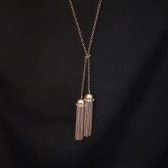 Brand New With Tags J Crew Tassel Necklace. Two Tassels Adorned With Rhinestones Are Made Of Very Small Link Chains. Necklace Is Like An Antiqued Gold Color. Very Stylish!! Easily Slips Over The Head But Has A Clasp As Well. Please Check Out My Closet, Feel Free To Make Me An Offer Using The Offer Button. Thanks For Looking! Metal Lariat Tassel Necklace With Adjustable Chain, Metal Tassel Necklace With Adjustable Chain As Gift, Adjustable Metal Lariat Tassel Necklace, Chic Party Tassel Necklace With Adjustable Chain, Gold Tassel Necklace For Party, Elegant Long Silver Chain Necklace For Party, Metal Lariat Necklace With Chain For Party, Elegant Metal Lariat Necklace With Chain Detail, Elegant Metal Lariat Necklace With Chain