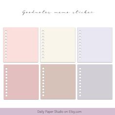 the pastey color palette for paper studio on etsy com