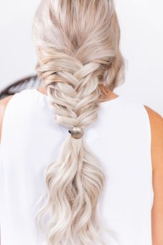 Hairstyles For Waitresses, Waitress Hairstyles For Long Hair, Braid Styles For Long Hair, Waitress Hairstyles, Casual Hairstyles For Long Hair, French Braid Styles, Fishtail French Braid, Fishtail Hairstyles, Cactus Rose