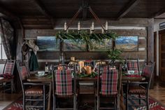 A Cowboy Cabin Christmas In Montana’s Paradise Valley - Mountain Living Montana Cabin, White Christmas Movie, Rough Hewn Wood, Classic Christmas Movies, Wood Island, Hickory Furniture, Cabin Christmas, Christmas Candy Recipes, The Door Is Open