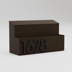 a black box with the number seventy8 on it