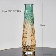 Item Type: Vases Material: Glass Size: 13-22 cm / 5.12-8.66 inch Package Includes: 1 x Vase Glass Vases Wedding, Flower Home Decoration, Colored Glass Vases, Relief Art, Gold Vases, New Year's Crafts, Nordic Decor, Decor Figurines, Home Decor Online