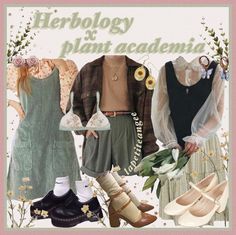 Plant Academia, Plant Mom Outfit, Academia Lookbook, Mom Aesthetic Outfit, Artsy Style Outfits, Academia Aesthetic Outfit, Classic Academia, Academia Outfits, Earthy Outfits