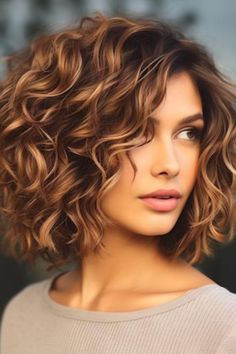 Discover the best hairstyles for curls. From short curly bobs to layered cuts, find 25 stunning curly hairstyles that enhance your natural texture and beauty. Mini Val Hair, Shoulder Length Hair With Perm, Bob Haircut Curly Wavy, Shoulder Length Hair Styles Curly, Curly Hair Women Short, Perm For Shoulder Length Hair, Cool Hairstyles Medium Hair, Bob Shoulder Length, Short Haïr Cut For Curly Hair Girl