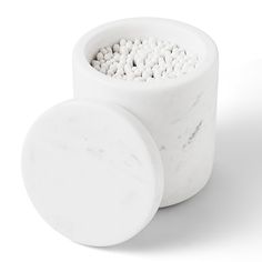 PRICES MAY VARY. Solid Natural Marble: Crafted from luxurious Italian marble,WORHE cotton ball holder with lid is not only sturdy and heavy-duty but also exudes timeless elegance. Its natural marble composition ensures stability and a sleek appearance that complements any bathroom decor Generous Size: With dimensions of 3.74 inches in diameter and 4.52 inches in height (inner size: 2.95 inches x 3.93 inches), our bathroom storage jar provides ample space for organizing daily essentials with ease and style Versatile Use: Ideal for various settings including bathrooms, kitchens, and offices, WORHE marble storage jar is versatile enough to store cotton balls, swabs, makeup pads, jewelry, and more. Its chic design makes it a perfect present for any occasion Elegant Present Choice: This marble Cotton Ball Storage, Bath Salt Jars, Cotton Ball Holder, Makeup Pads, Ball Makeup, Ball Holder, Ball Storage, Cotton Swabs, Bath Salt