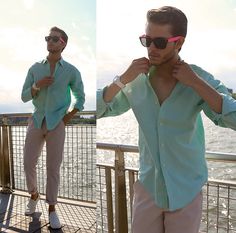 Mint Green Shirt Outfit Men, Wedding Guys Outfit, Mint Green Shirt Outfit, Green Shirt Outfit Men, Green Shirt Outfit, Fitted Suits, Summer Fashion For Men, Adam Gallagher, Off White Pants