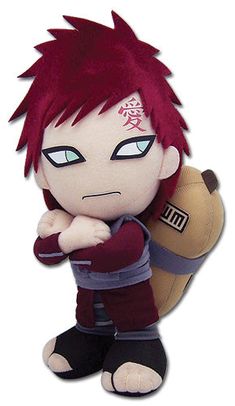 Naruto Shippuden Gaara 8 Plush Doll Naruto Gaara, Doll Stands, Naruto Characters, Naruto Shippuden Anime, Plush Dolls, Doll Accessories, Stuffed Animals, Naruto Shippuden, Plush Toy