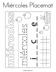 a printable worksheet for preschool with the words, numbers and pictures on it