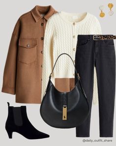 Chic mom jeans outfit. ❄️  *Affiliate | This post contains affiliate links, meaning I earn a commission at no extra cost to you.  casual outfits, winter outfit, outfit ideas winter, timeless outfit, classic outfit, elegant outfit, outfit ideas, outfit inspo, outfit inspirations, women’s casual outfit, neutrals, virtual styling, everyday fashion, style tips, style inspiration