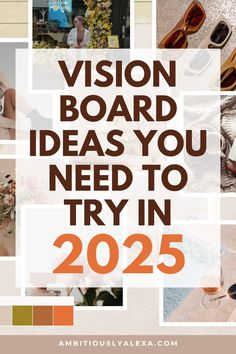 2025 vision board ideas