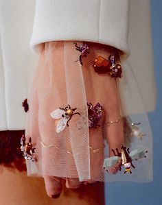 Elie Saab Couture, Runway Details, Christian Dior Couture, Dior Couture, Embroidery Fashion, Mode Inspiration, Fashion Details, Diy Fashion, New York Fashion