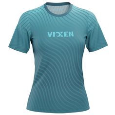 Wear it on the bike, on a run or at the coffee shop, our Vixen Four Seasons Winter Short Sleeve Running Shirt combines our silky-soft sweat-wicking PolyTech fabric for the perfect workout shirt whether you are hitting the roads for a run or sweating it out in the gym. Designed For Women Don't you hate how unisex and men's shirts seem to rub and pull in all the wrong places? Wear a quick-dry shirt cut specifically for the women's body shape instead. There is Only One You You will not find our uni Technical Athletic Fit Tops With Graphic Print, Technical Athletic Fit Graphic Print Tops, Functional Running Tops With Graphic Print, Functional Graphic Print Tops For Running, Functional Graphic Print Running Tops, Technical Running Tops With Graphic Print, Technical Workout Tops With Graphic Print, Technical Graphic Print Workout Tops, Sporty Crew Neck Top For Trail Running