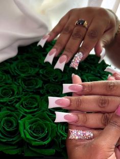 Hard Nails, Duck Nails, French Tip Acrylic Nails, Dope Nail Designs, Short Square Acrylic Nails, Long Acrylic Nails Coffin