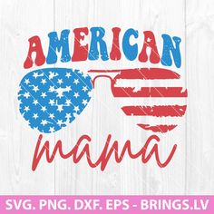 american mama svg dxf eps example