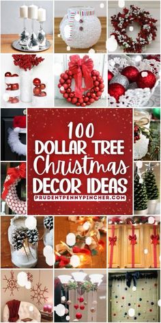 DIY Dollar Tree Christmas decorations, including budget-friendly indoor and outdoor Christmas decor, Christmas table centerpieces, and DIY wreaths, perfect for creating festive holiday cheer. Easy Ways To Decorate For Christmas, Easy Christmas Decorations For Home, Christmas Decor Ideas From Dollar Tree, Home Made Christmas Tree Ideas, Dollar Store Hacks Decor, Cheap Ways To Decorate For Christmas, Diy Christmas Decor Ideas Crafts, Christmas Cheap Decorations, Christmas Decor Ideas Dollar Tree Diy