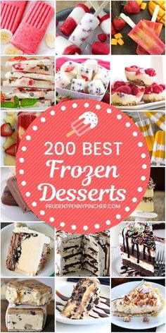 the top 20 best frozen desserts