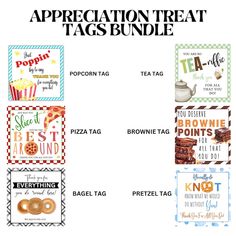 the appreciation treat tags bundle is available for purchase