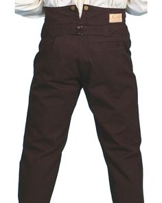 Rangewear by Scully Canvas Pants, Walnut Steampunk Costume Male, Cowboy Clothing, Dark Academia Aesthetic Outfit, Steampunk Pants, 1920s Mens Fashion, Victorian Man, Clothing Guide, Canvas Pants, Victorian Costume