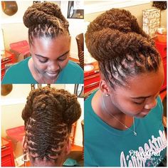 Long Dreads Styles For Women, Hairstyles Dreads, Locs Updo, Retwist Locs, Long Dreads, Dreads Girl