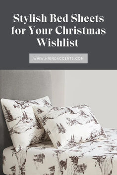 200TC Cotton White Pine Sheet Set + Stylish Bed Sheets + Christmas Wishlist Stylish Beds, Luxury Linen