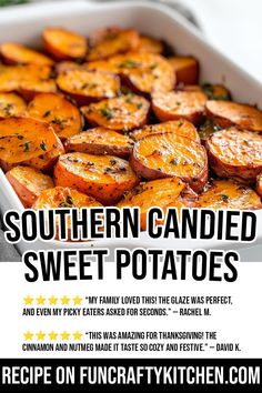 the recipe for southern candied sweet potatoes