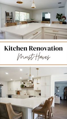 the kitchen renovation must have to be done