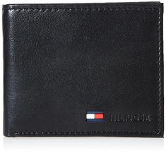 PRICES MAY VARY. TOMMY STYLE: Stay organized and stylish with this essential leather bifold wallet from Tommy Hilfiger. Keep your essentials together in style. WALLET STORAGE: This wallet contains 3 card slots, 2 slip pockets, 1 snap closure coin pocket and 1 bill compartment to store your cash. RFID TECHNOLOGY: Crafted with an interior lining of RFID blocking fabric, this wallet is designed to help shield credit card and personal information. EVERYDAY FUNCTIONALITY: This classic designed wallet Wallet Storage, Wallet With Coin Pocket, Branded Wallets, Coin Wallet, Pocket Wallet, Leather Bifold Wallet, Timeless Accessories, Bifold Wallet, Tommy Hilfiger Man