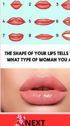 Girls, Shape of Your Lips Can Reveal Some Secrets About You Describe Your Personality, Nose Shapes, Lip Shapes, Types Of Women, Deep Relaxation, Muscle Relaxer, Shape Of You, Increase Engagement, Your Lips