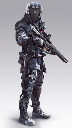 Pmc Character Design, Future Soldiers, Tactical Armor, Futuristic Armor, Futuristic Armour, Combat Armor, Sci-fi Armor, Future Soldier, Arte Robot