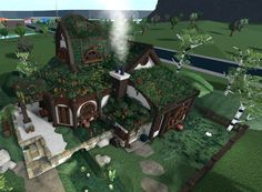 https://pbs.twimg.com/media/Figrlj8XoAAo0qE?format=jpg&name=4096x4096 Alt Bloxburg House, Bloxburg House Builds Cottage Core, Earthy Bloxburg House, Fairycore Bloxburg House, Overgrown Bloxburg House, Botanical Bloxburg Houses, Realistic Cottage Bloxburg, Bloxburg Fantasy Build, Bloxburg House Ideas Cottage