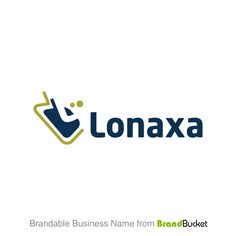 the logo for lonaxaa, a business name from iron and buckets