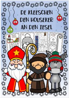 a german christmas card with three wise men