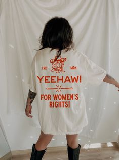 Graphic Tees – Page 3 – We The Babes Outfit Ideas Tshirt, Tshirt Design Ideas, Shirt Outfit Ideas, Oversize Tshirt Outfits, Best White Elephant Gifts, Aesthetic Tshirt, Backyard Birthday, Merch Design, Western Tee