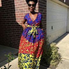 Women African Print Full Length Maxi Dress African Women Dress Ankara Handmade Maxi With Side Pockets And Belt Multi Color Vibrant Print. Polycotton Fabric Model Is Wearing Size 6 Please Check The Measurements Before You Order. The Measurements Chart Is In One Of The Pictures Lenght Is 58 To 60 Inches This Dress Available In Sizes 2 To 20 Contact Me For Your Size Or Any Questions About The Item. Yellow V-neck Dress For Casual Wear, Yellow A-line Midi Dress For Casual Occasions, Yellow Short Sleeve Dress With Vibrant Print, Yellow Maxi Dress With Vibrant Print, Vibrant Fitted Yellow Maxi Dress, Vibrant Yellow Fitted Maxi Dress, Vibrant Yellow Maxi Dress, Yellow A-line Sundress Maxi Dress, Vibrant Blue Fitted Maxi Dress